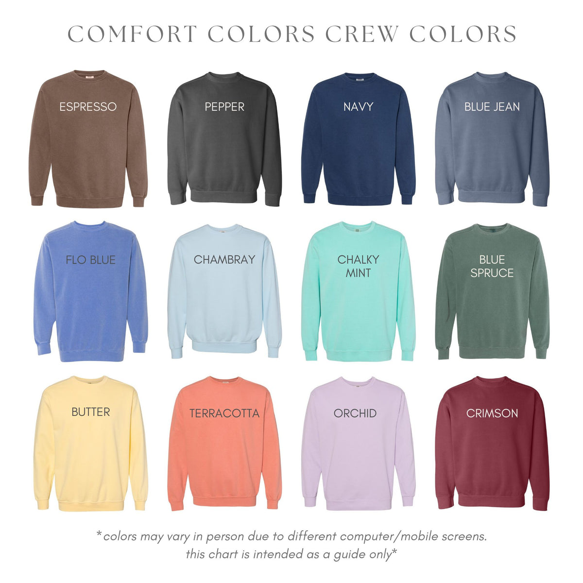 gone hunting embroidered crewneck