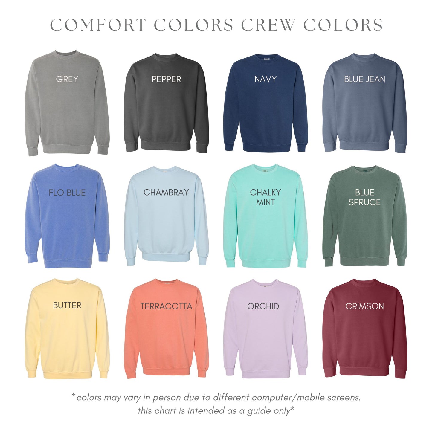 custom keepsake crewneck (*please read description*)
