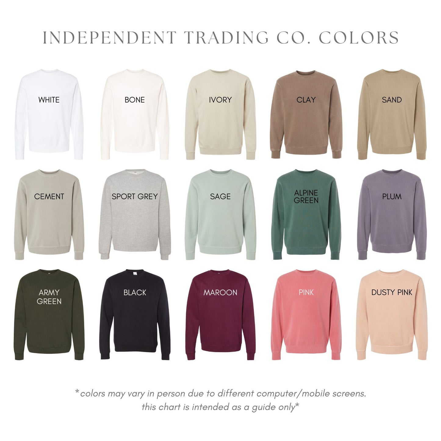 custom keepsake crewneck (*please read description*)