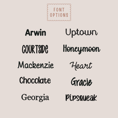 personalized embroidered bunny *WILL BE READY IN MARCH*