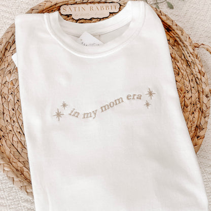 mom era embroidered tee (short/long sleeve)